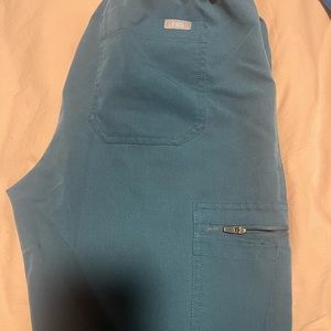 Figs Caribbean blue Yola pant